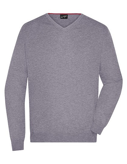 James&Nicholson - Men´s V-Neck Pullover