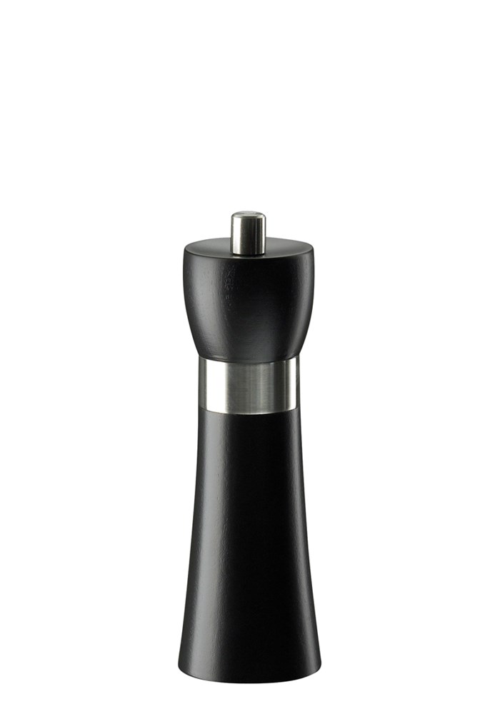 Zassenhaus Pfeffermühle Hamburg 18cm schwarz matt