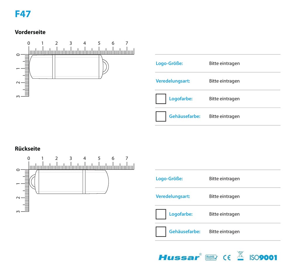 USB-Stick F47 USB 3.0 Flash Disk  16 GB SchwarzUSB 3.0 Flash Disk 16 GB