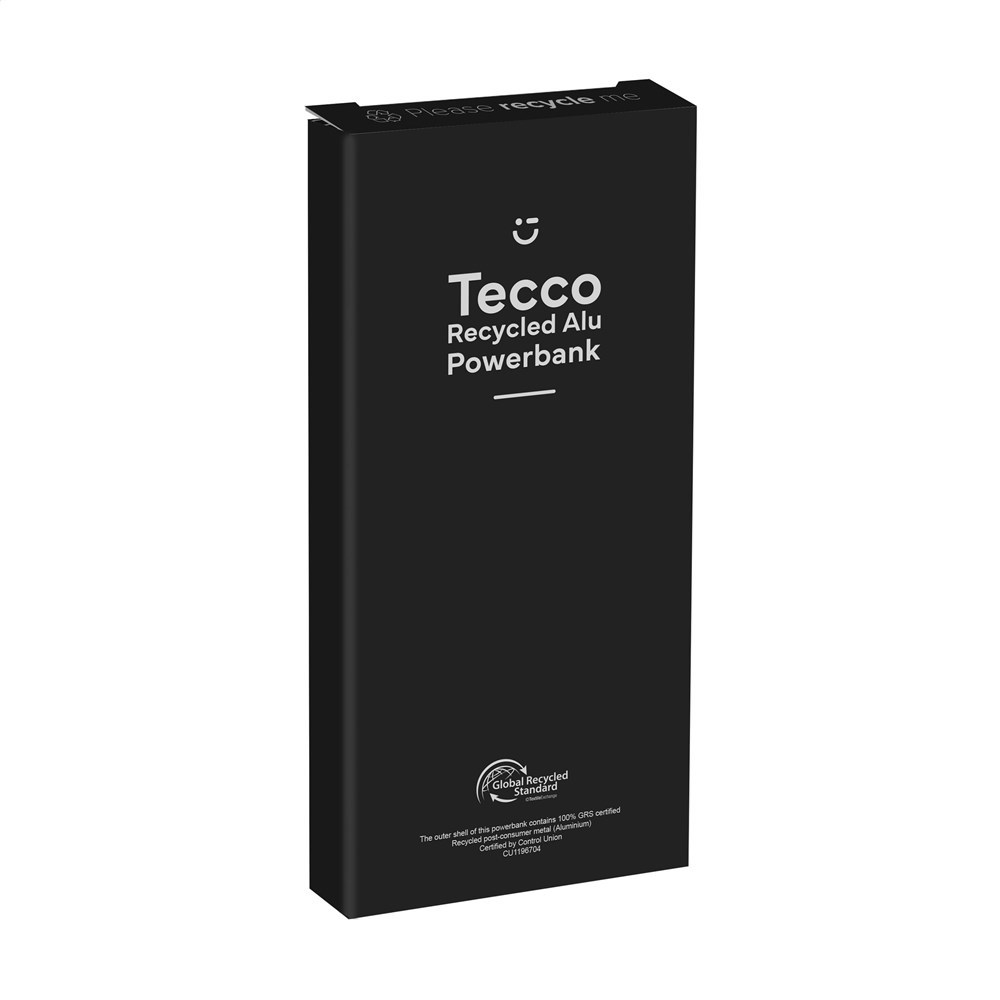 Tecco GRS Recycled Alu Powerbank 5000 Ladegerät