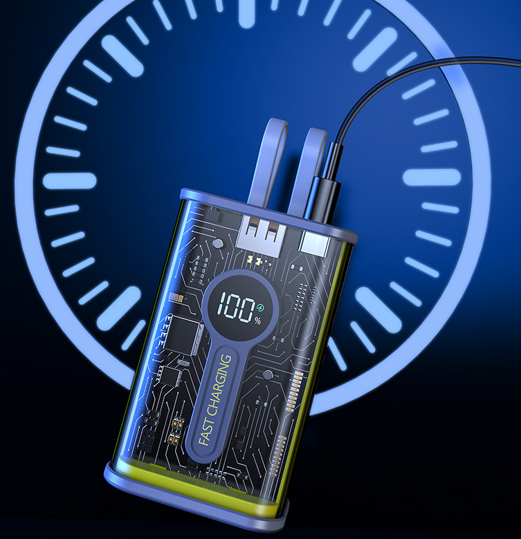 Powerbank CrystalCell Compact-Grau