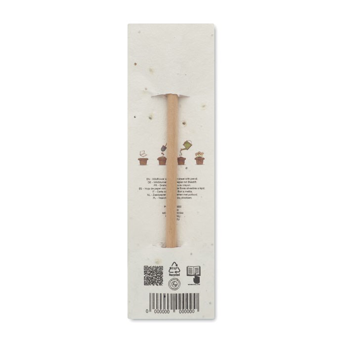 PENSEED - Bleistift in Einsteckhülle