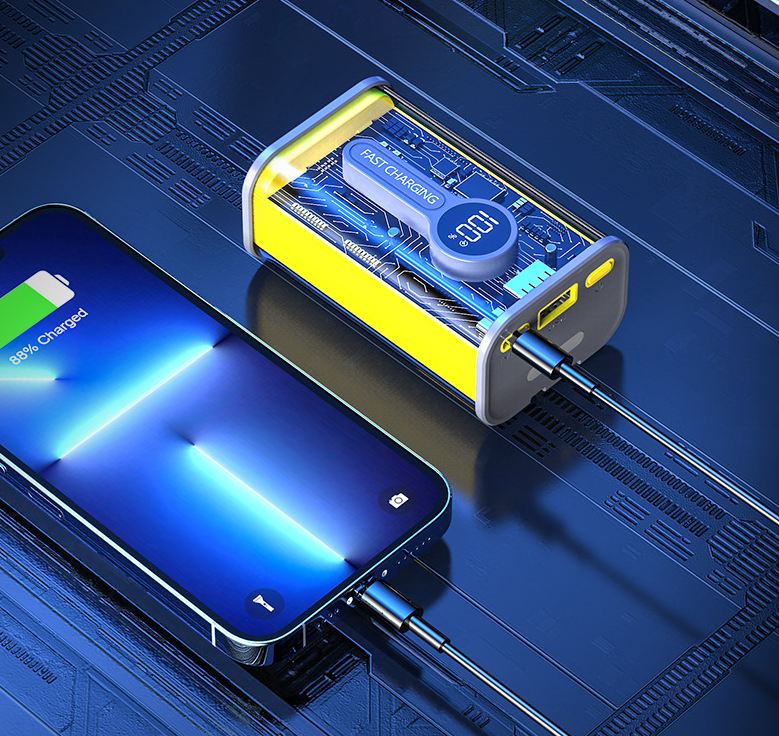Powerbank CrystalCell Compact-Grau
