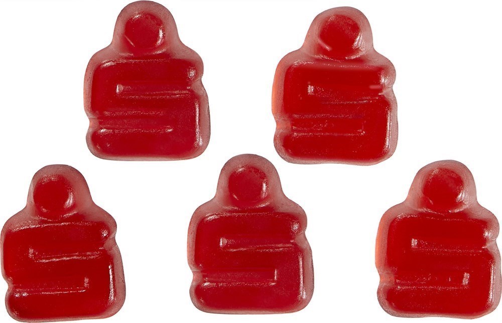 Fruchtgummi-Standardformen 15 g, Sparkassen-S