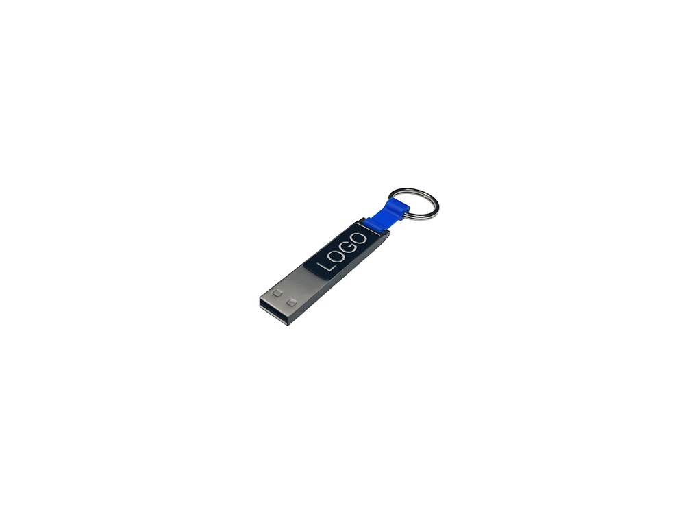 USB-Stick LED 12 USB 2.0 COB   4 GB schwarz/blauUSB 2.0 Flash Disk 4 GB